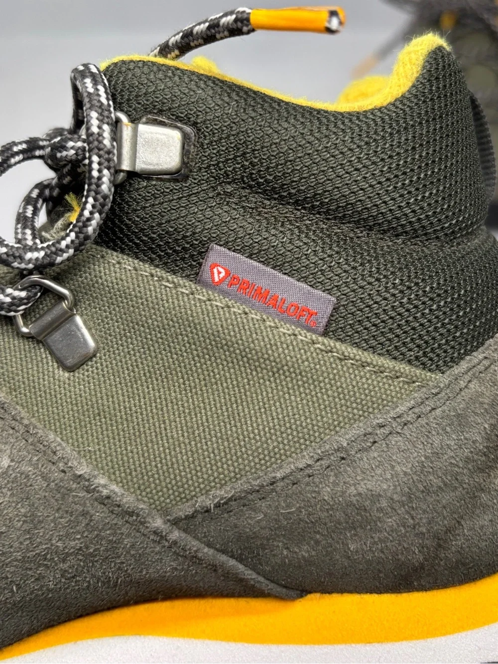 Adidas Terrex Hyperhiker Low PrimaLoft Hiking Shoes Kids 13K Olive FW2844